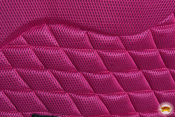 Hilason Western Horse English Saddle Pad Dressage Memory Foam And Antislip Pink